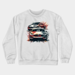 Tesla Model X Crewneck Sweatshirt